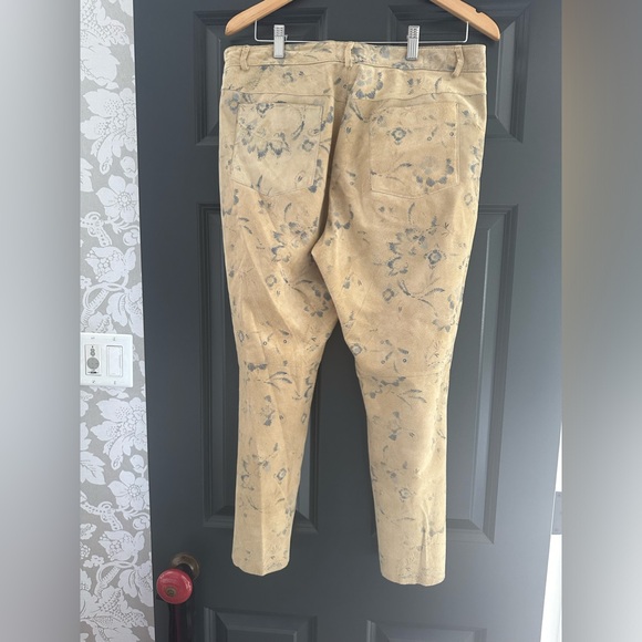 1980s Suede pants sz 10 - Picture 8 of 9